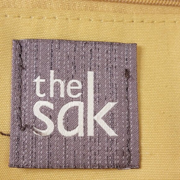 The Sak Yellow Pebbled Leather Hobo Shoulder Bag | Boho Chic Very Good Condition - Picture 3 of 14